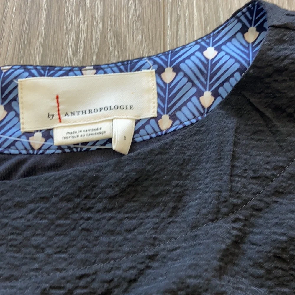 Anthropologie black romper. S - Picture 3 of 11